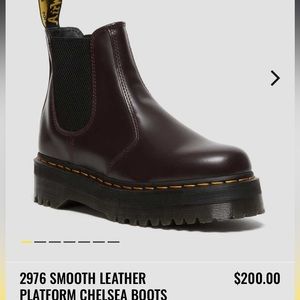 Doc Marten Platform Chelsea Boot